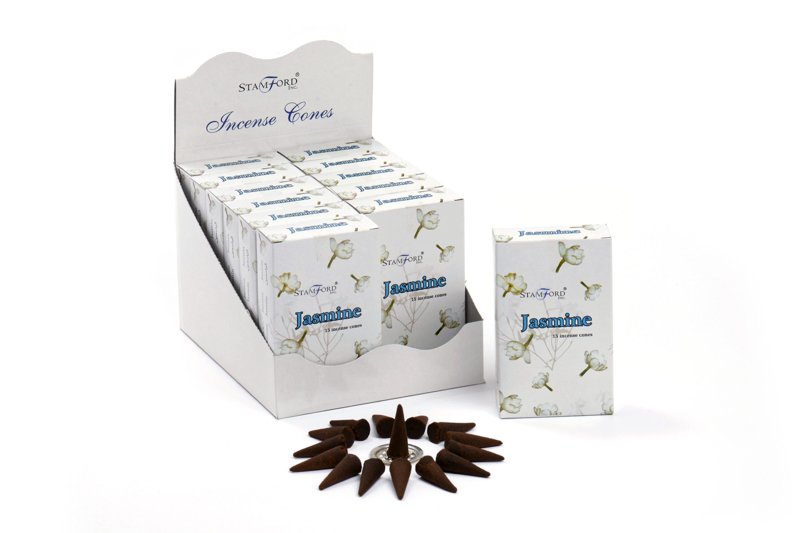 Conuri Parfumate - Iasomie 4 Conuri Parfumate - Iasomie - imagine 2