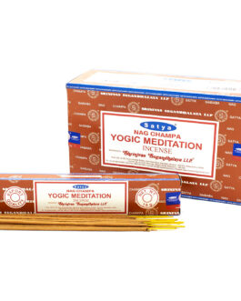 Bețișoare de tămâie Satya 15g – Meditație yoghină