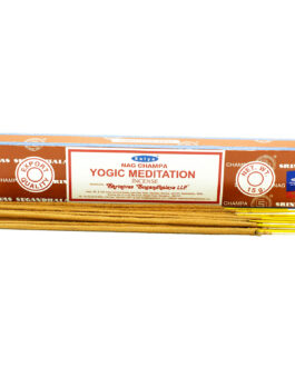 Bețișoare de tămâie Satya 15g – Meditație yoghină