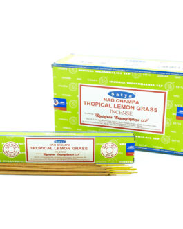 Bețișoare de tămâie Satya 15g – Lemongrass tropicală