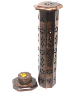 Suport Turn – Sheesham Hexagonal – Lemn de Mango