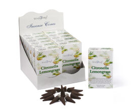 Conuri Parfumate – Citronella și Iarbă de Lămâie