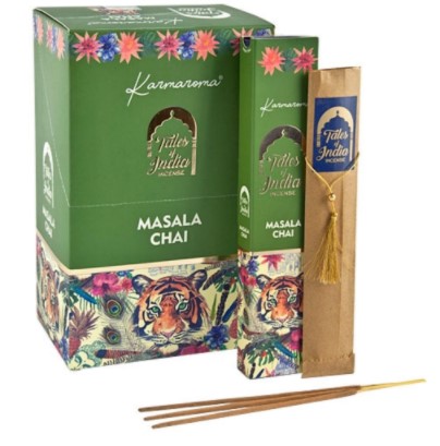 Bețișoare de Tămâie Indiană - Masala Chai 4 Bețișoare de Tămâie Indiană - Masala Chai - imagine 2