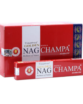 15g Bețișoare Parfumate Golden Nag – Champa