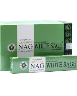 15g Bețișoare Parfumate Golden Nag – Salvie Albă