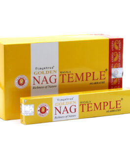 15g Bețișoare Parfumate Golden Nag – Templu