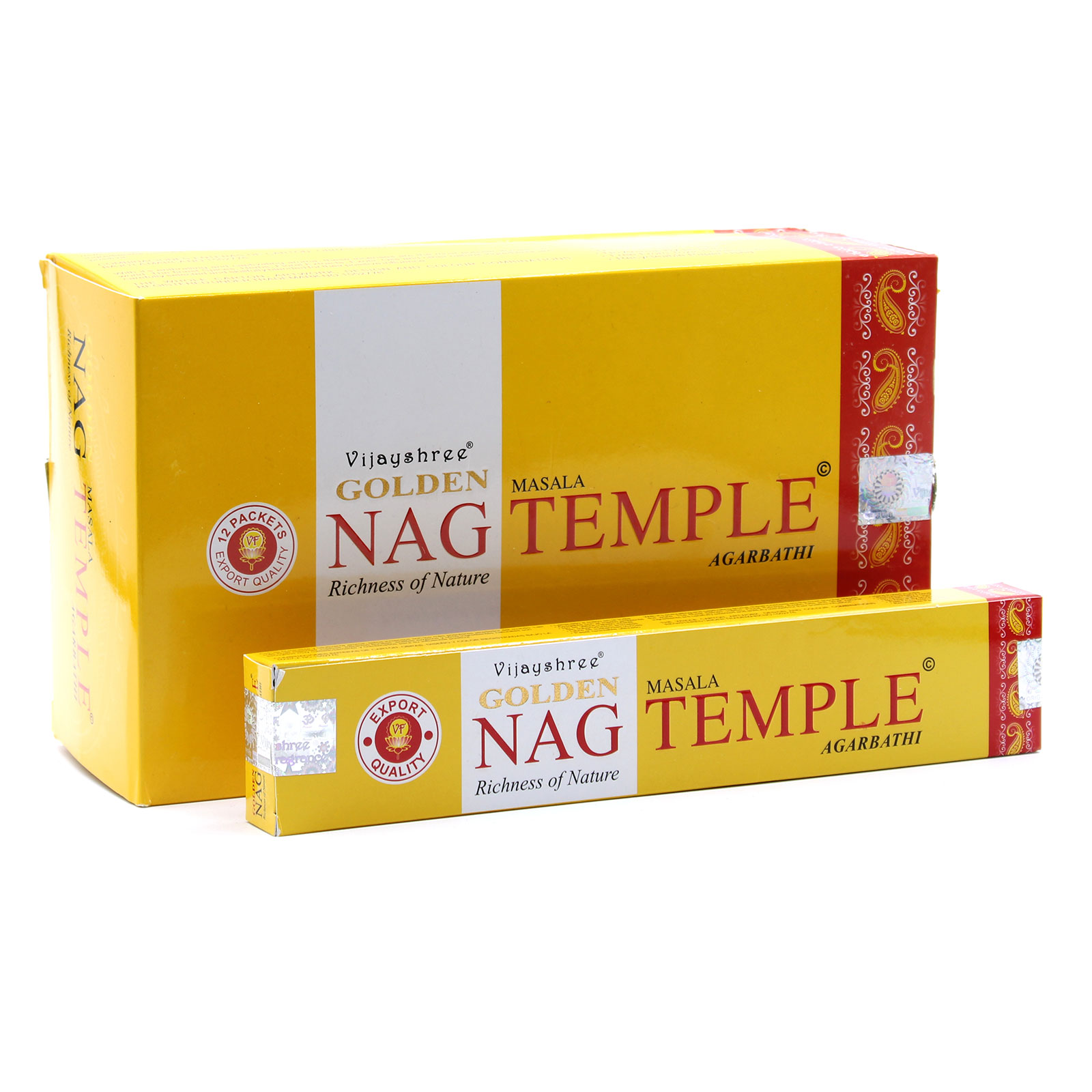 15g Bețișoare Parfumate Golden Nag - Templu 1 15g Bețișoare Parfumate Golden Nag - Templu