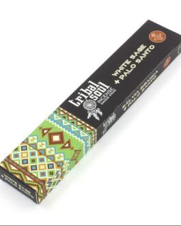 Bețișoare Parfumate Tribal – Salvie Albă + Palo Santo