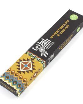 Bețișoare Parfumate Tribal – Iarbă Dulce + Cedru