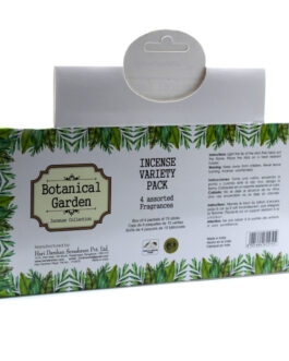 Set cadou de tămâie Grădina Botanică – 4 parfumuri asortate