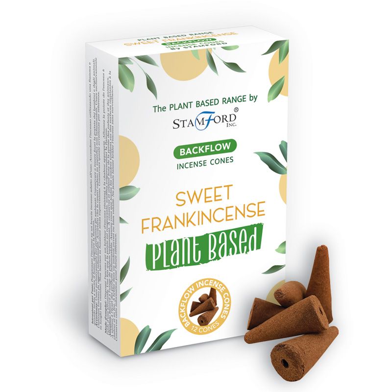 Conuri de tămâie pe bază de plante - Tămâie dulce - fum curgător 1 Conuri de tămâie pe bază de plante - Tămâie dulce - fum curgător
