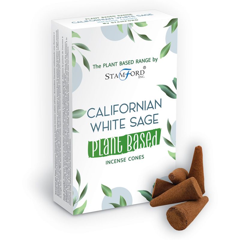 Conuri de tămâie pe bază de plante - salvie albă californiană 3 Conuri de tămâie pe bază de plante - salvie albă californiană