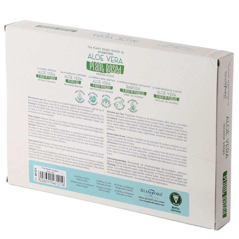 Bețișoare de tămâie pe bază de plante - Aloe Vera 5 Bețișoare de tămâie pe bază de plante - Aloe Vera - imagine 3