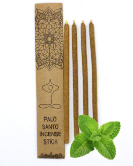 Bețișoare mari de tămâie Palo Santo – mentă