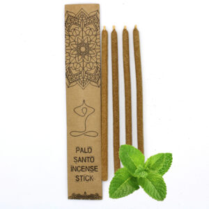 Bețișoare mari de tămâie Palo Santo - mentă