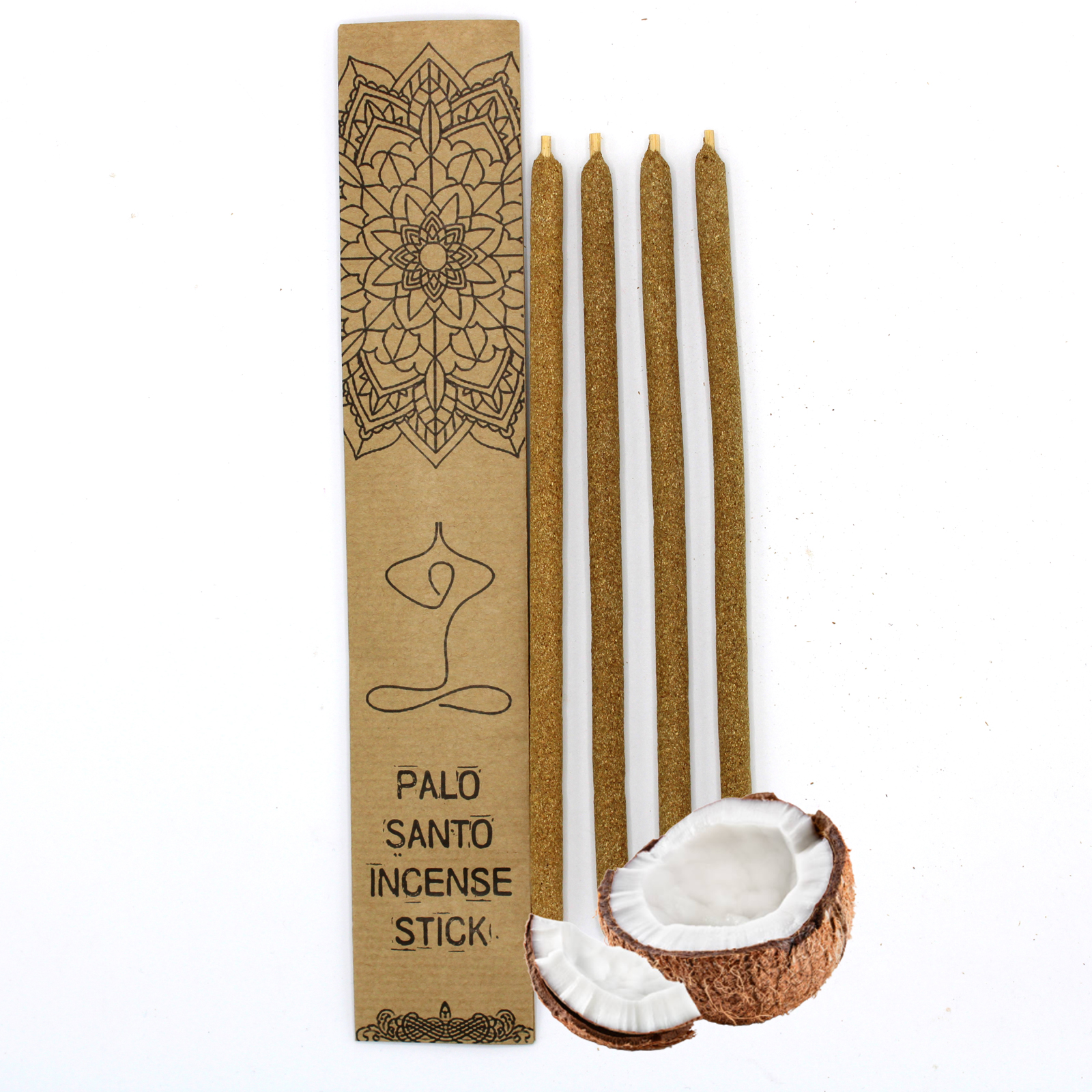 Bețișoare mari de tămâie Palo Santo - Cocos