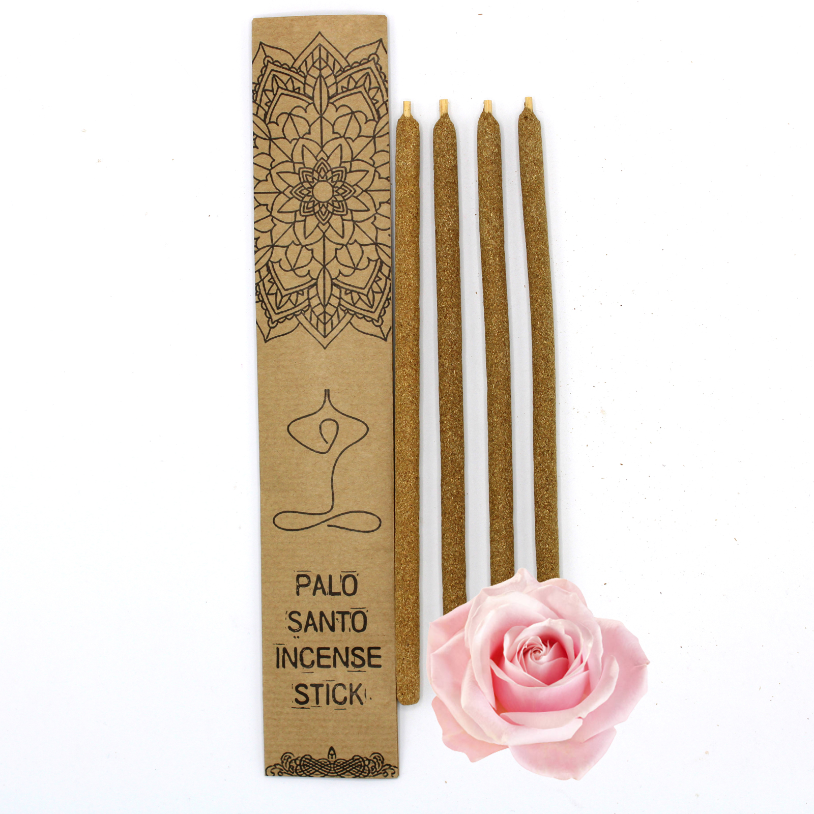 Bețișoare mari de tămâie Palo Santo - Trandafiri 2 Bețișoare mari de tămâie Palo Santo - Trandafiri