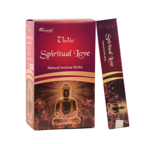 Bețișoare Parfumate Vedic - Iubire Spirituală 3 Bețișoare Parfumate Vedic - Iubire Spirituală