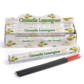 Bețișoare Parfumate Stamford Premium - Citronella și Iarbă de Lămâie 4 Bețișoare Parfumate Stamford Premium - Citronella și Iarbă de Lămâie - imagine 2