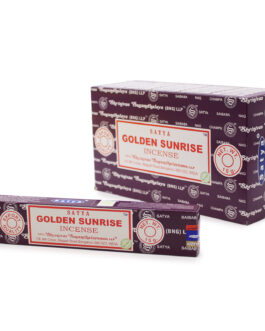 Bețișoare de tămâie Satya 15g – Golden Sunrise