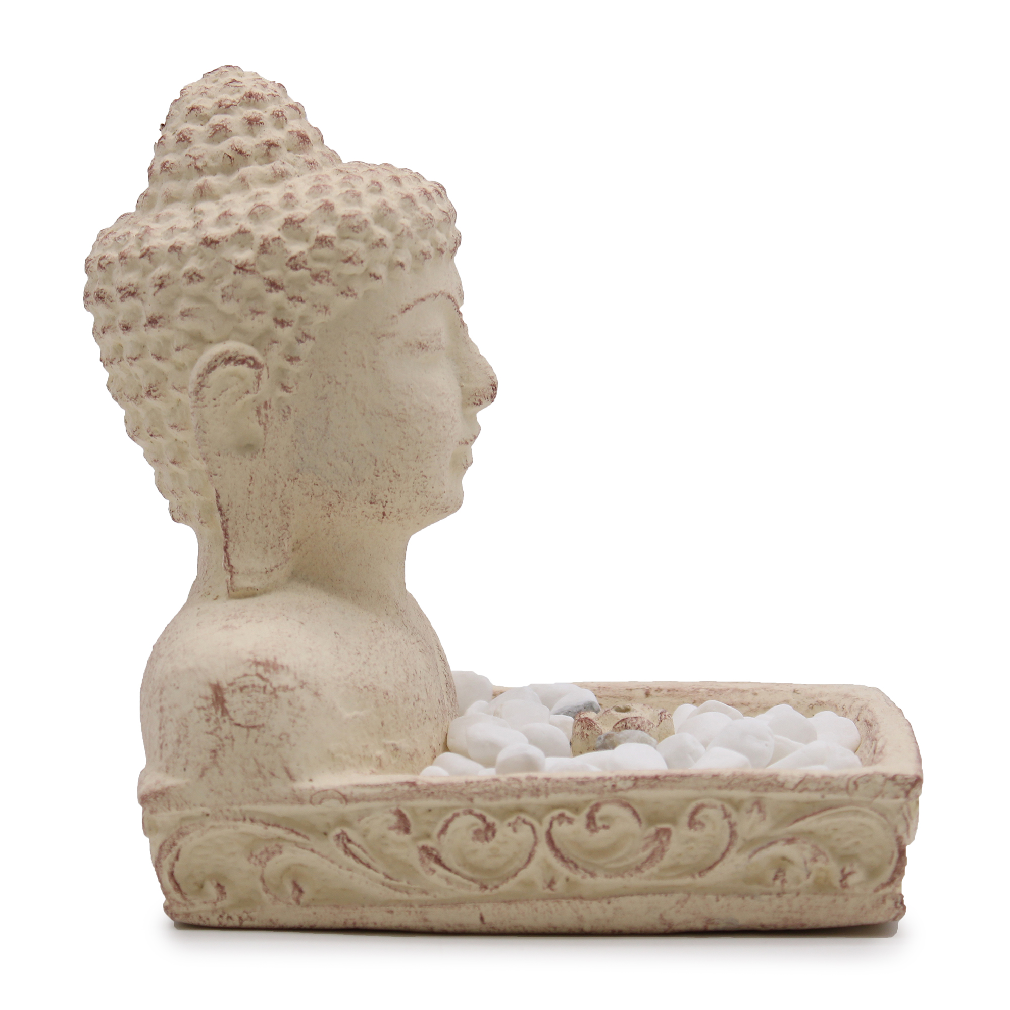 Suport pentru Tămâie Buddha Feng Shui (crem) 6 Suport pentru Tămâie Buddha Feng Shui (crem) - imagine 4