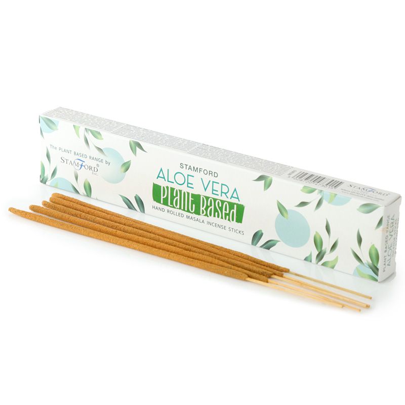 Bețișoare de tămâie Masala pe bază de plante - Aloe Vera