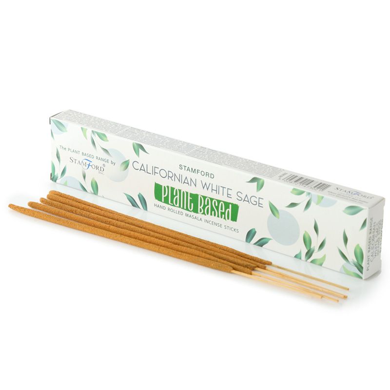 Bețișoare de tămâie Masala pe bază de plante - Salvie albă californiană 3 Bețișoare de tămâie Masala pe bază de plante - Salvie albă californiană