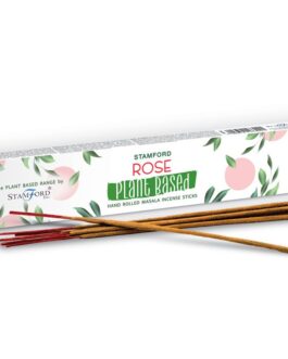 Bețișoare de tămâie Masala pe bază de plante – Trandafir