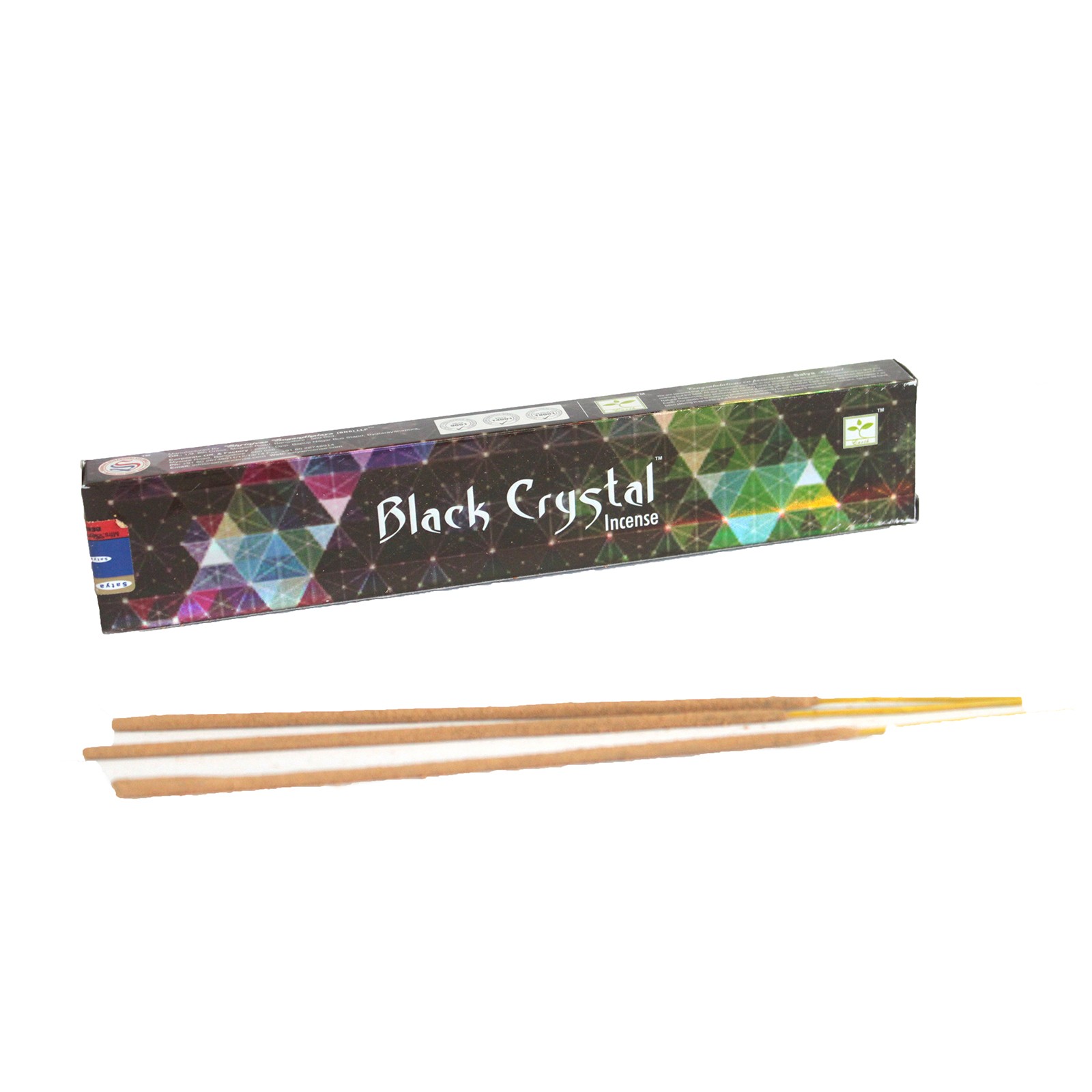 Tămâie Satya Black Crystal - 15 grame 1 Tămâie Satya Black Crystal - 15 grame