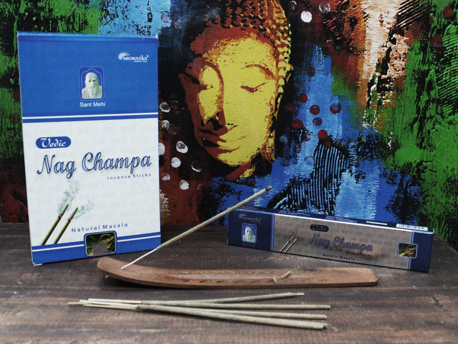 Bețișoare Parfumate Vedic - Nag Champa 5 Bețișoare Parfumate Vedic - Nag Champa - imagine 3