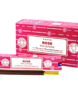 Satya Bețișoare Parfumate 15gm – Trandafir