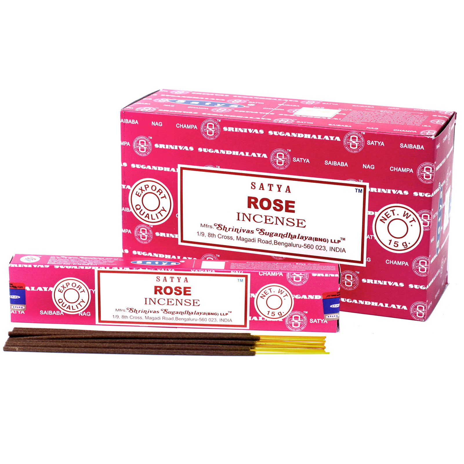 Satya Bețișoare Parfumate 15gm - Trandafir 4 Satya Bețișoare Parfumate 15gm - Trandafir - imagine 2