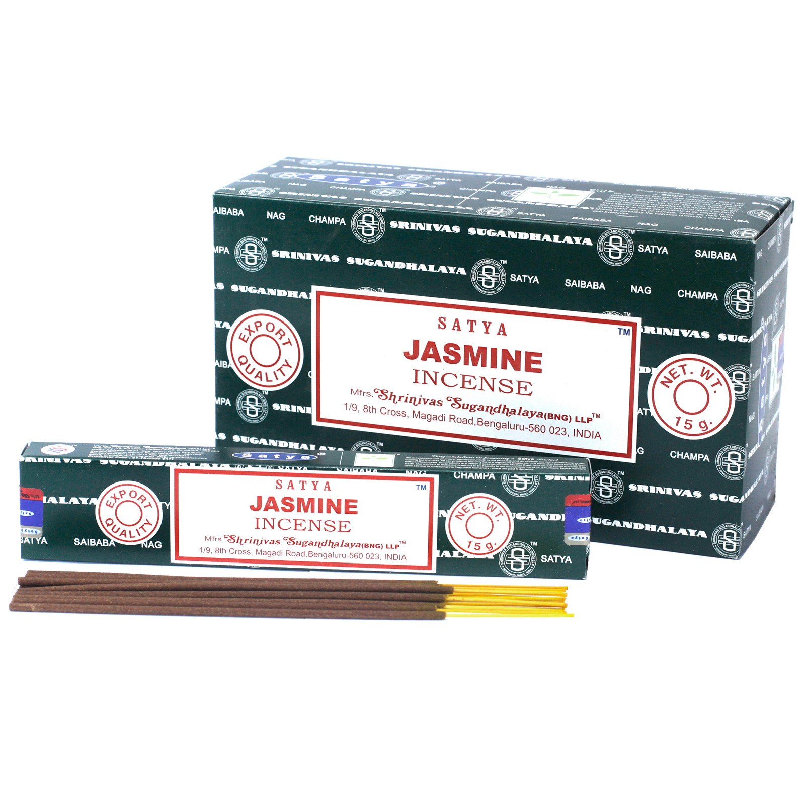 Satya Bețișoare Parfumate 15g - Iasomie 4 Satya Bețișoare Parfumate 15g - Iasomie - imagine 2