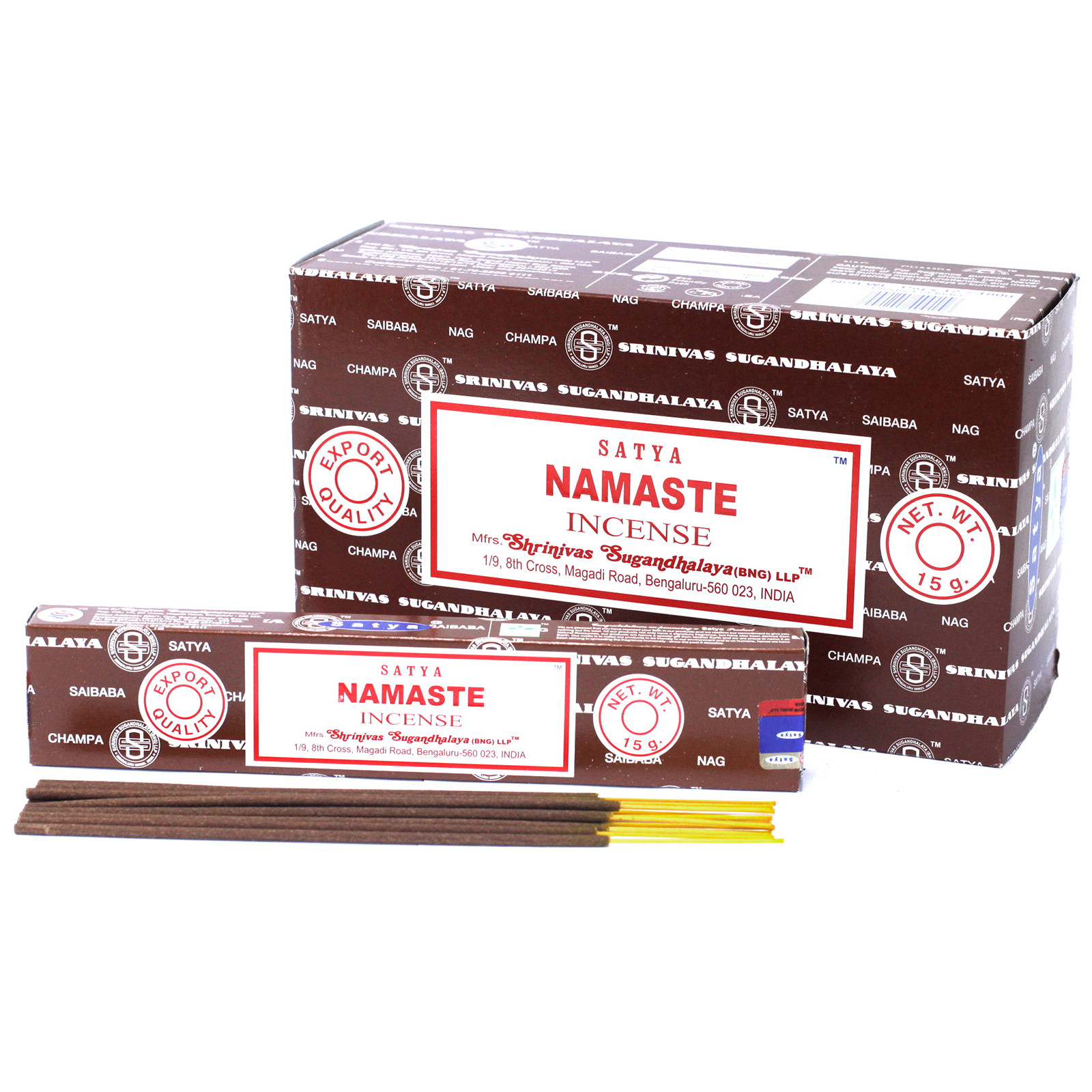 Satya Bețișoare Parfumate 15g - Namaste 4 Satya Bețișoare Parfumate 15g - Namaste - imagine 2