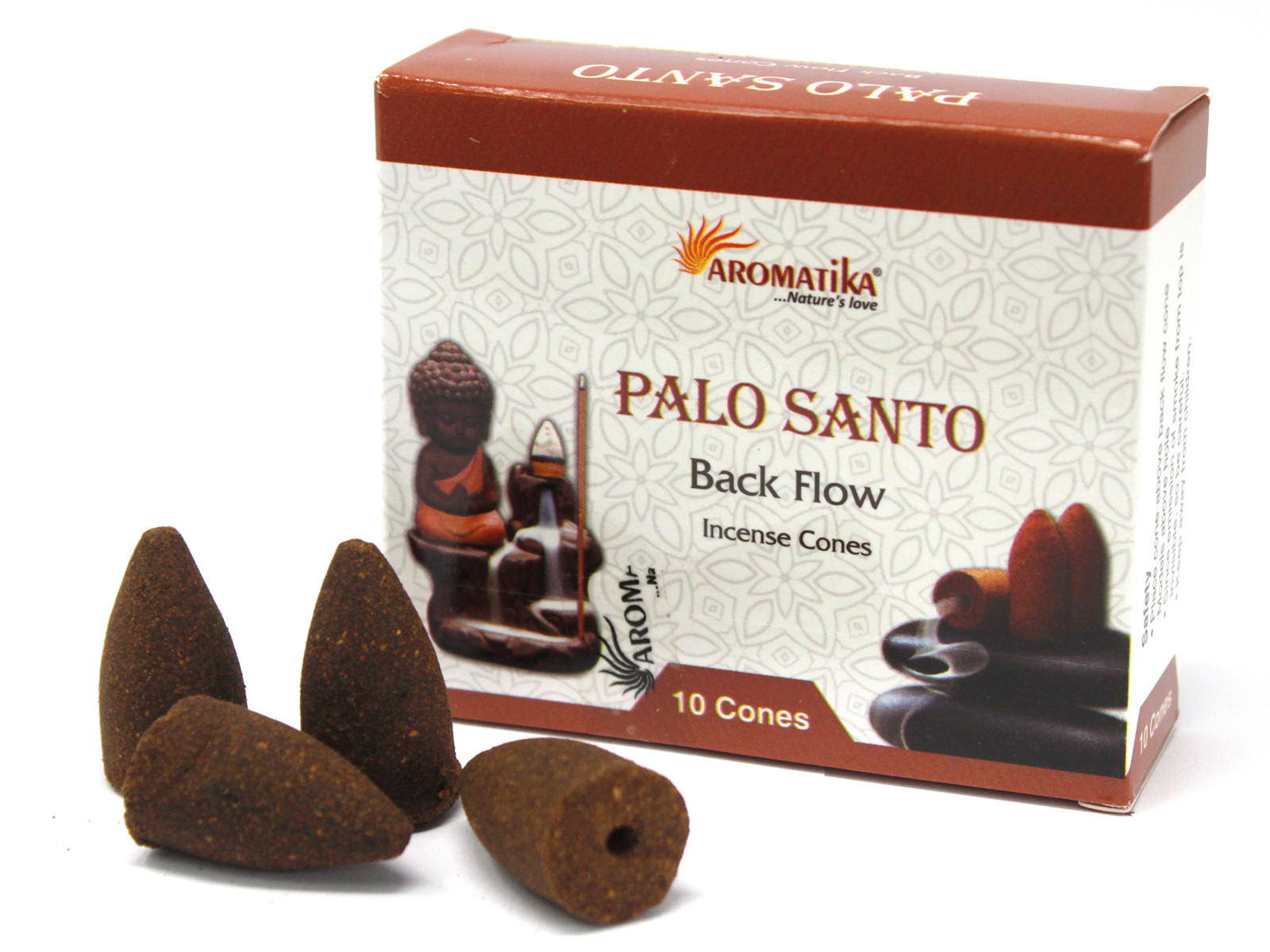 Conuri Parfumate Aromatice „Fum Curgător” - Nag Champa 6 Conuri Parfumate Aromatice „Fum Curgător” - Nag Champa - imagine 4