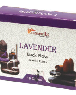 Conuri Parfumate Aromatice „Fum Curgător” – Lavandă