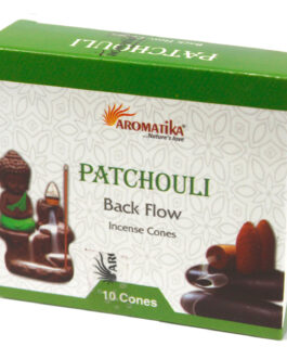 Conuri Parfumate Aromatice „Fum Curgător” – Patchouli