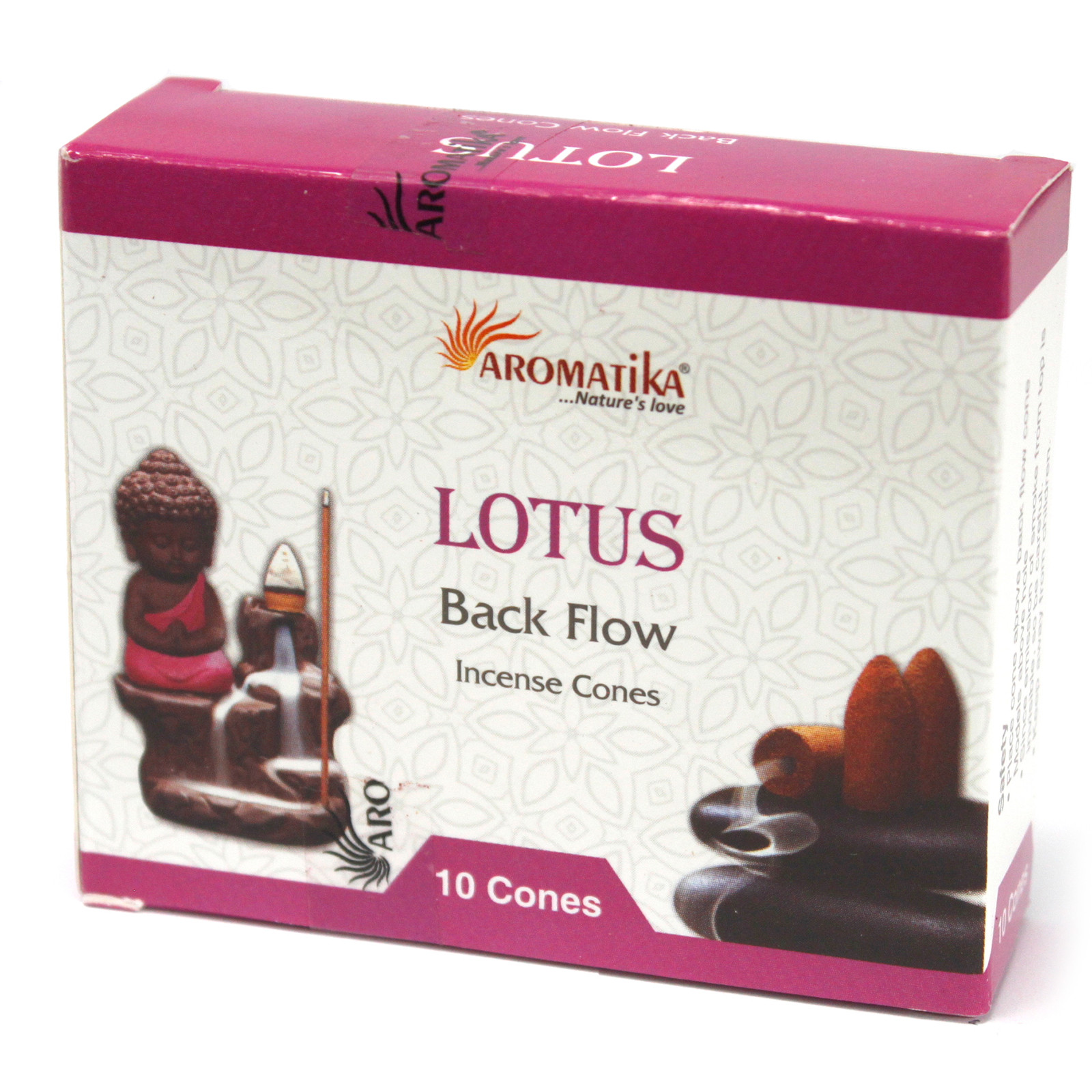 Conuri Parfumate Aromatice „Fum Curgător” - Lotus 1 Conuri Parfumate Aromatice „Fum Curgător” - Lotus