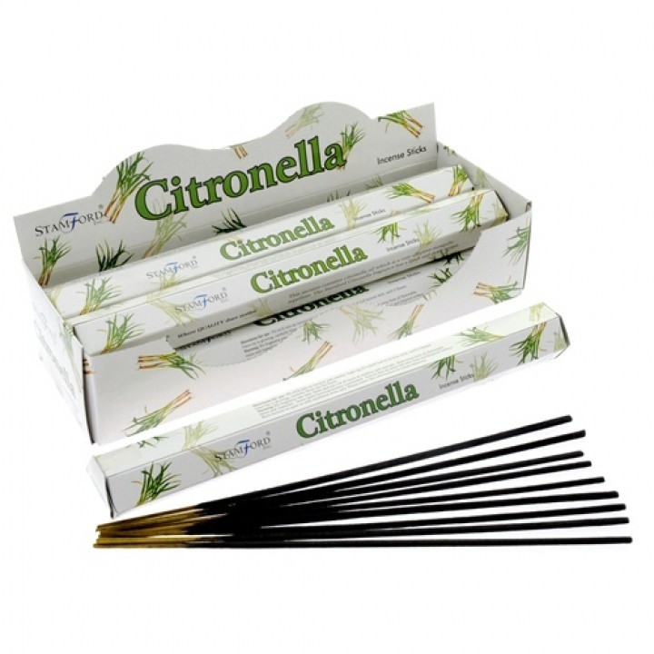 Bețișoare Parfumate Stamford Premium - Citronella 4 Bețișoare Parfumate Stamford Premium - Citronella - imagine 2