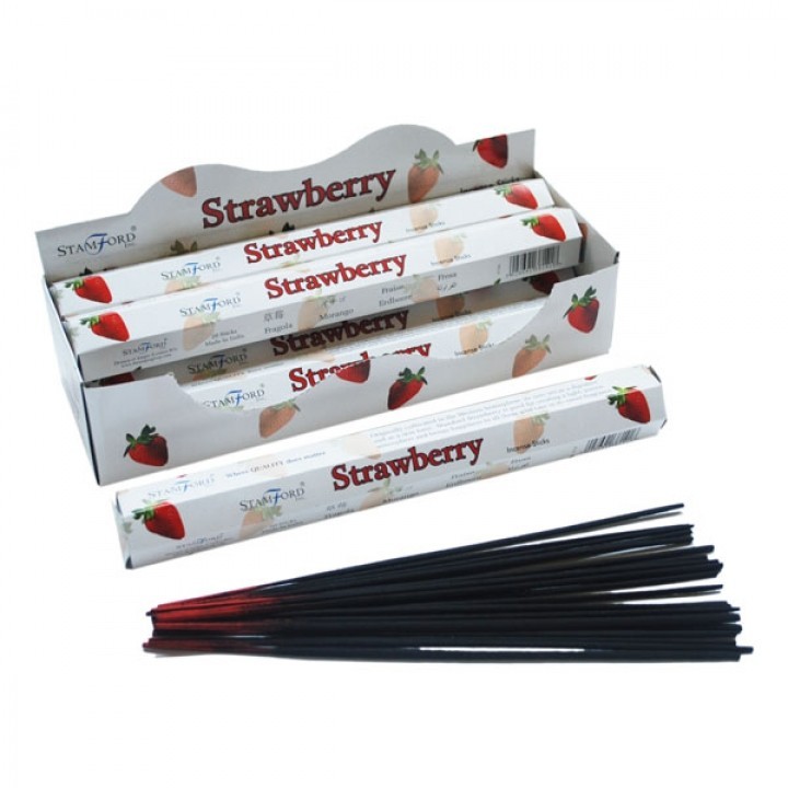 Bețișoare Parfumate Stamford Premium - Căpșuni 4 Bețișoare Parfumate Stamford Premium - Căpșuni - imagine 2