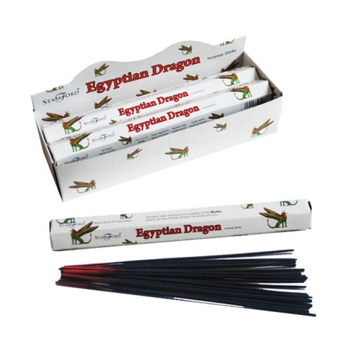 Bețișoare Parfumate Stamford Premium - Dragonul Egiptean 4 Bețișoare Parfumate Stamford Premium - Dragonul Egiptean - imagine 2