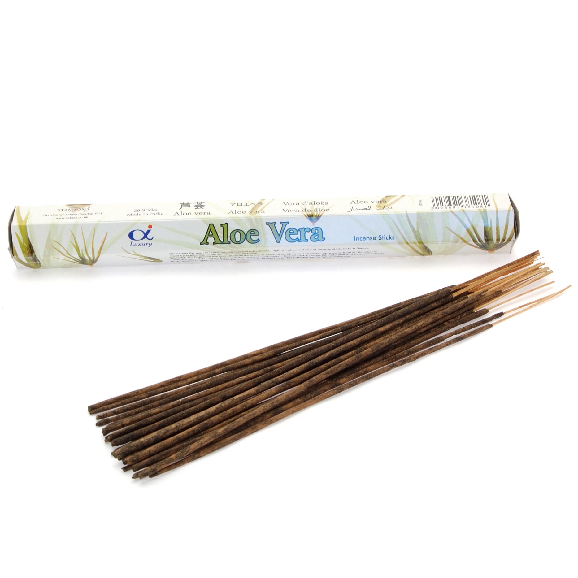 Bețișoare Parfumate Stamford Premium - Aloe Vera 4 Bețișoare Parfumate Stamford Premium - Aloe Vera - imagine 2