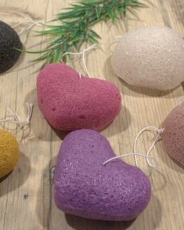 Burete Konjac Heart – Piersică