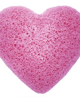 Burete Konjac Heart – Lavandă
