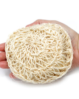 Burete si exfoliant sisal – Perna moale rotunda exfolianta