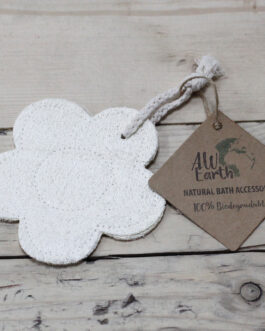Burete Natural din Lufă Peeling – Floare