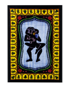 Artă de perete din bumbac periat manual – Kamasutra