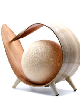 Lampă Naturală de Cocos – Buclă Naturală