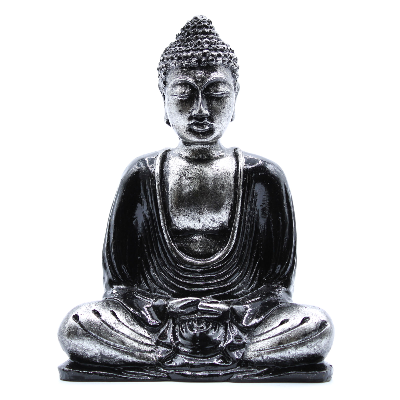 Buddha negru și gri - Mediu 2 Buddha negru și gri - Mediu