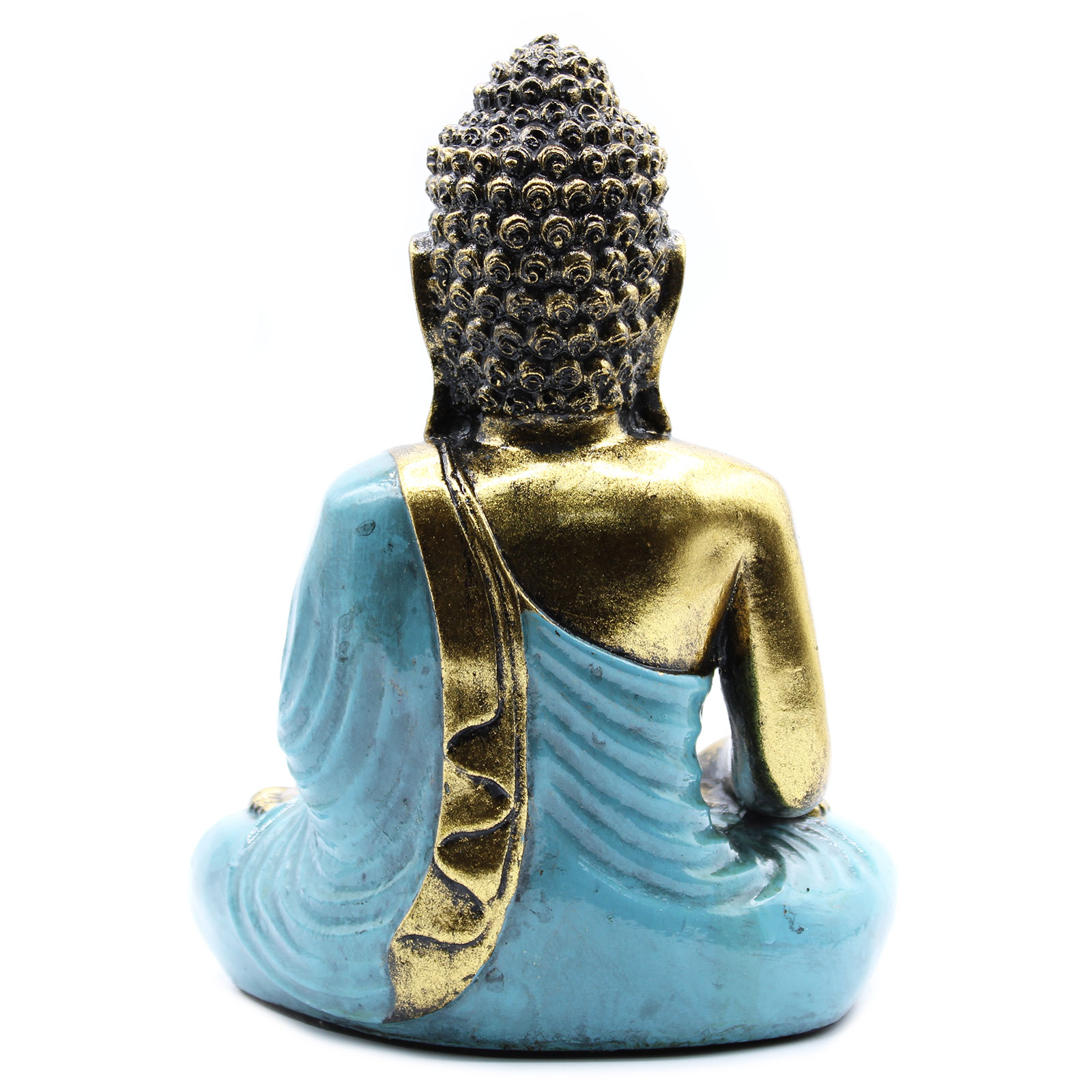 Buddha Mare - Albastru - Auriu 6 Buddha Mare - Albastru - Auriu - imagine 4